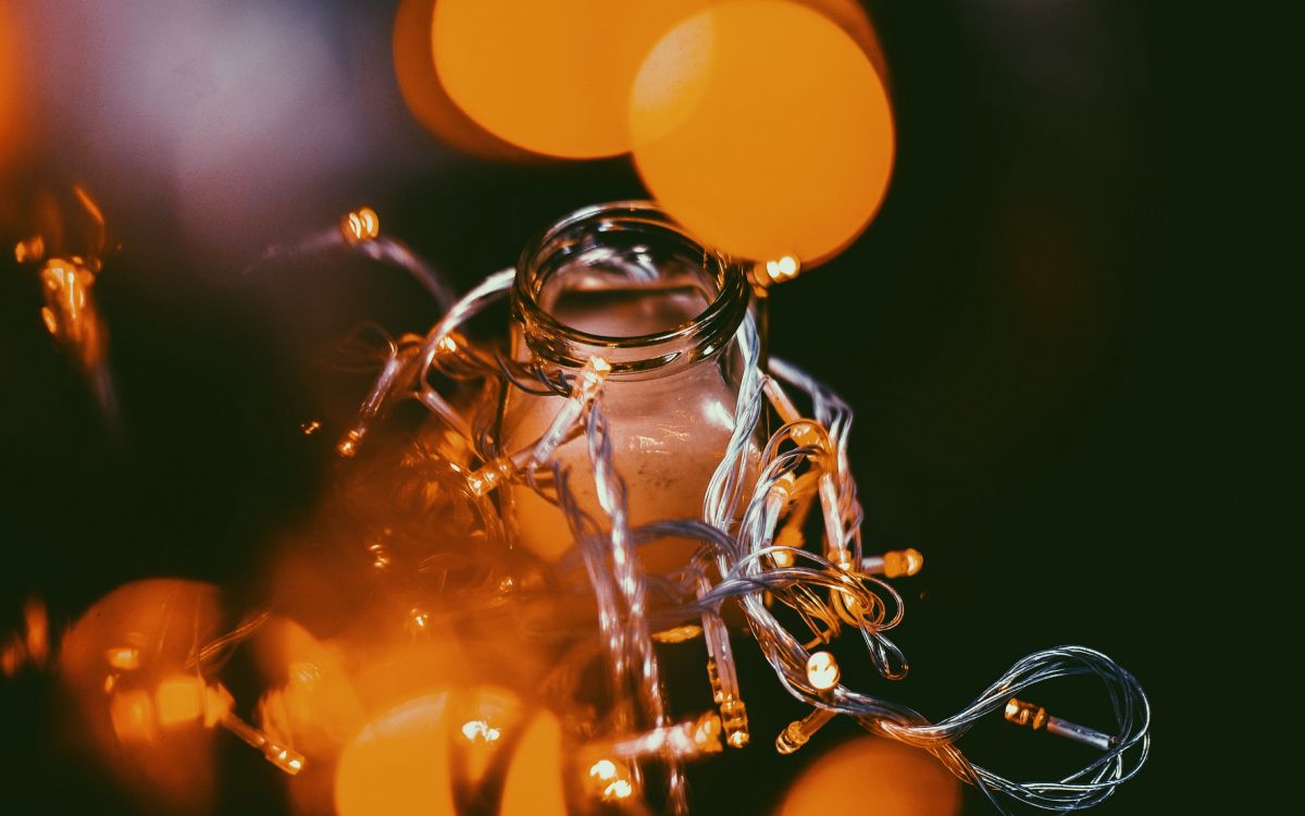 Обои боке, свет, банка, беспозвоночных, насекомое в разрешении 2560x1600