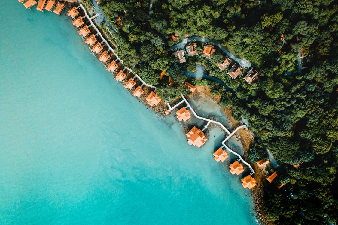 Обои море, вода, пейзаж, прибрежные и океанические рельефы, побережье в разрешении 5464x3640