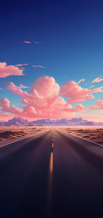 Обои послесвечение, планшет, облако, атмосфера, экорегион в разрешении 1296x2732