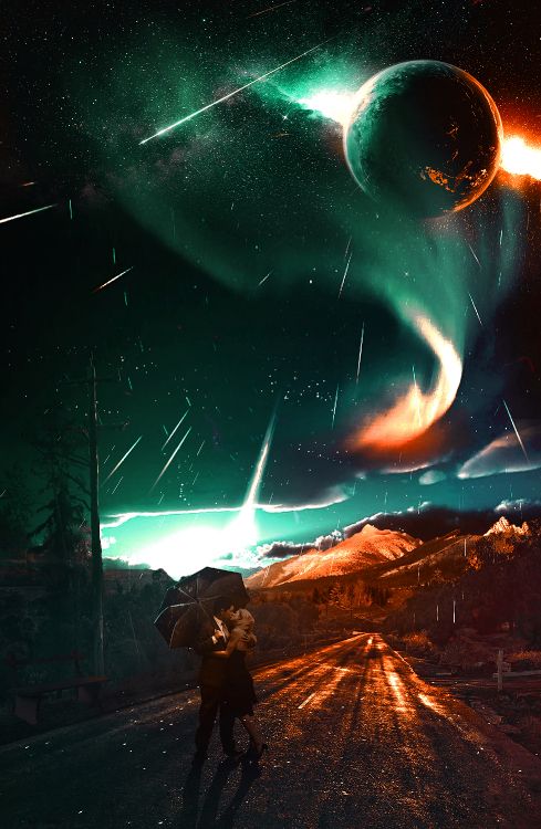 Обои атмосфера, свет, мир, природа, астрономический объект в разрешении 1958x3000