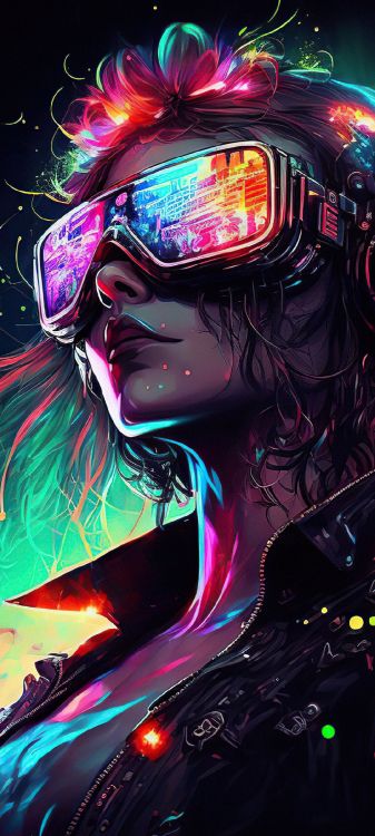 Обои проектор, андроид, видеопроектор, свет, пурпур в разрешении 1080x2400