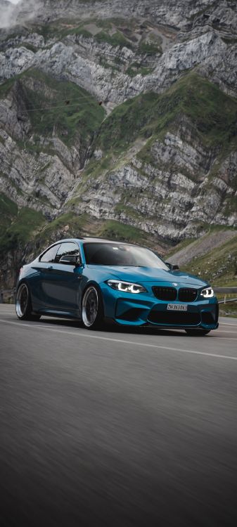 Обои bmw, легковые автомобили, bmw m, Байерише Моторен Верке АГ, БМВ м2 в разрешении 1080x2400