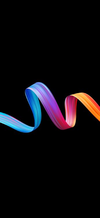 Обои арт, ios, лепесток, газ, пурпурный цвет в разрешении 1125x2436