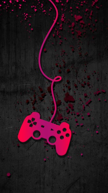 Обои сердце, графический дизайн, розовый, дорожное покрытие, арт в разрешении 3240x5760