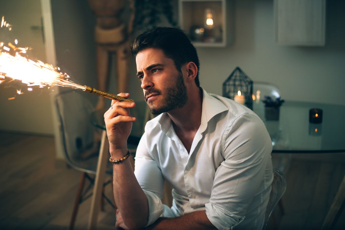 Обои мужской, фэшн, борода, волосы на лице, модель в разрешении 5472x3648