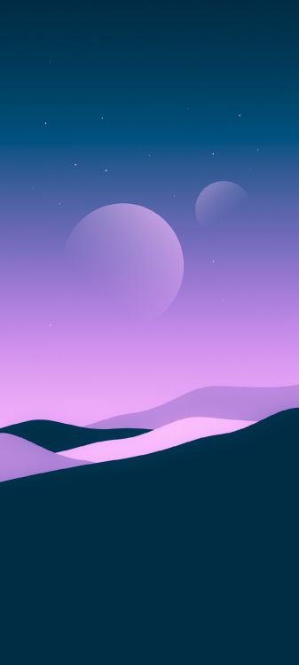 Обои яблоко, атмосфера, дневное время, природа, лазурный в разрешении 1080x2400