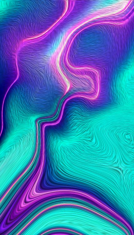 Обои фрактальное искусство, красочность, свет, пурпур, розовый в разрешении 2000x3500