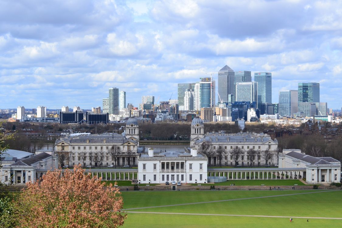 Обои Квинс-Хаус, архитектура, здание, город, линия горизонта в разрешении 3456x2304