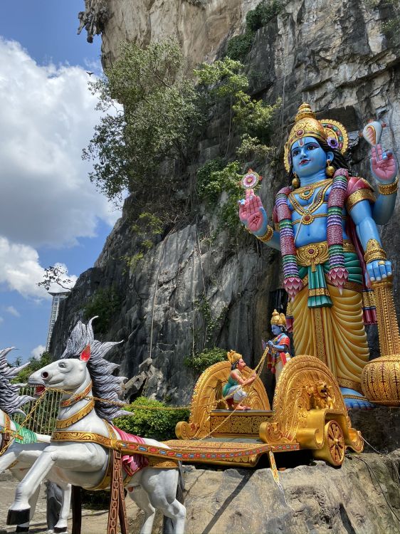 Обои Малайзия, индуистский храм, туризм, достопримечательность, храм в разрешении 1536x2048