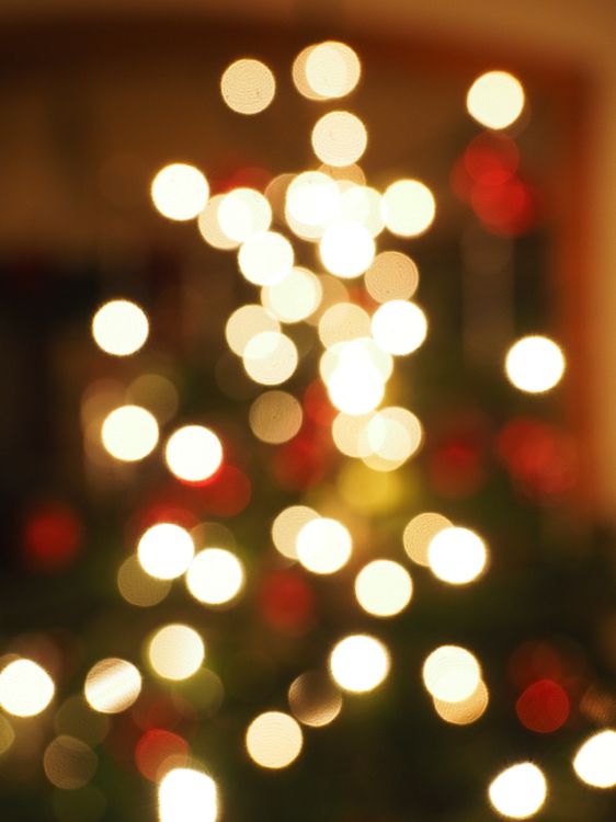 Обои боке, освещение, свет, Рождество, апертура в разрешении 3456x4608