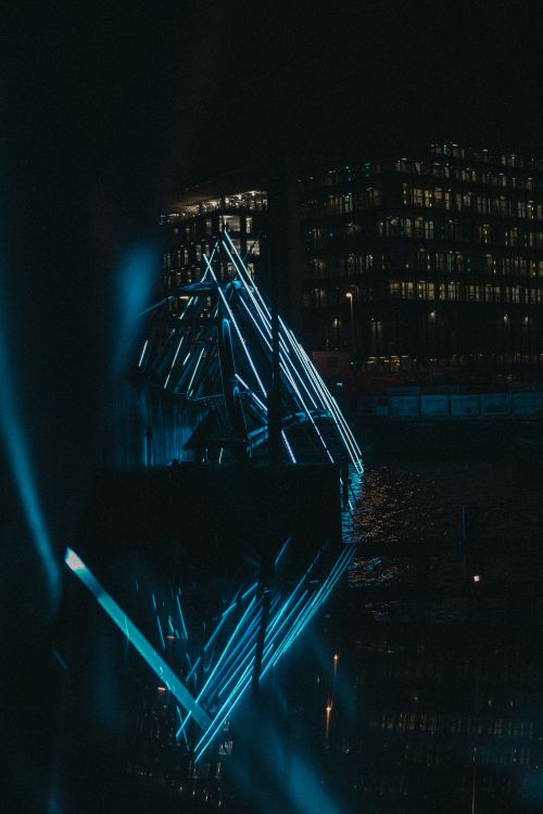 Обои синий, вода, свет, темнота, ночь в разрешении 4000x6000