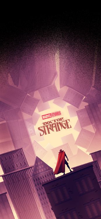 Обои доктор странный художественный постер, Доктор Стрэндж, постер, Студия Marvel, арт в разрешении 1125x2436