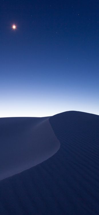 Обои склон, пейзаж, горизонт, электрик, природный ландшафт в разрешении 1080x2340