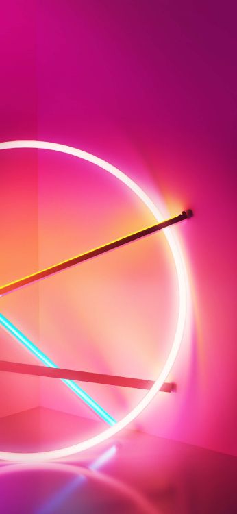 Обои LG, LG G8 ThinQ, смартфон, андроид, красочность в разрешении 1440x3120