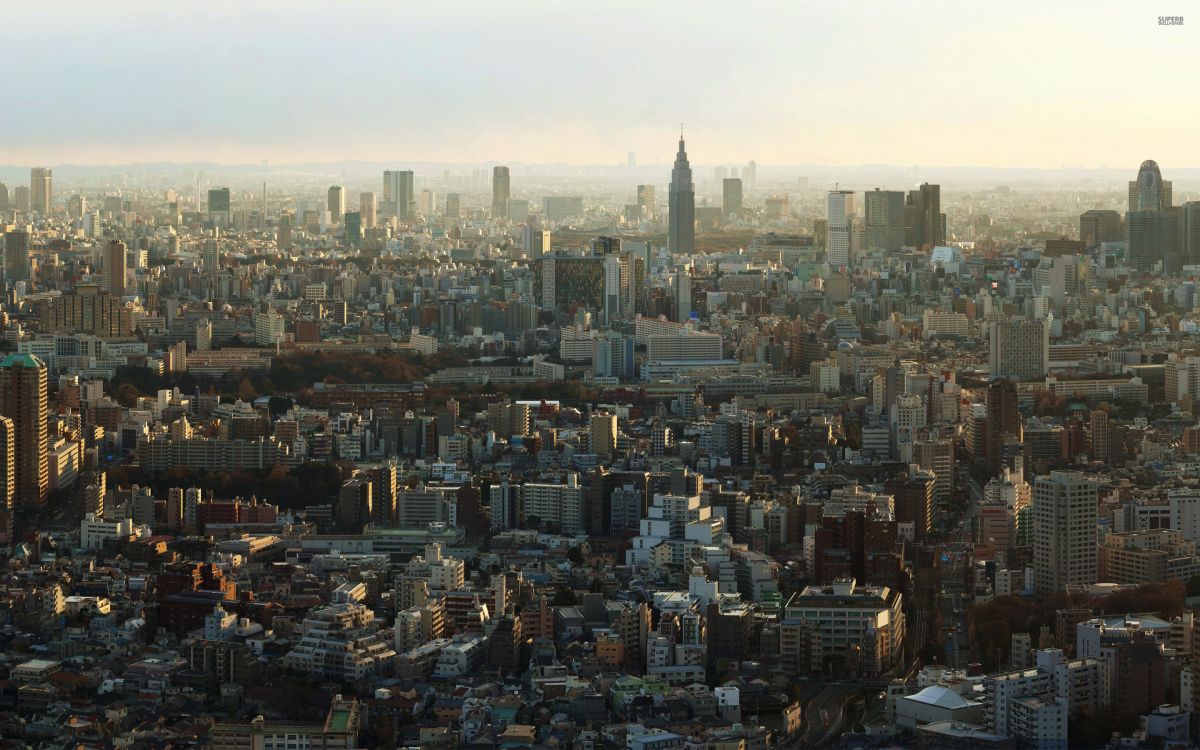 Обои городской пейзаж, город, городской район, метрополия, линия горизонта в разрешении 2880x1800