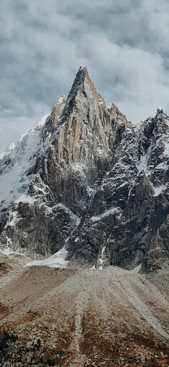 Обои гора, iOS 16, ios, облако, склон в разрешении 1290x2796