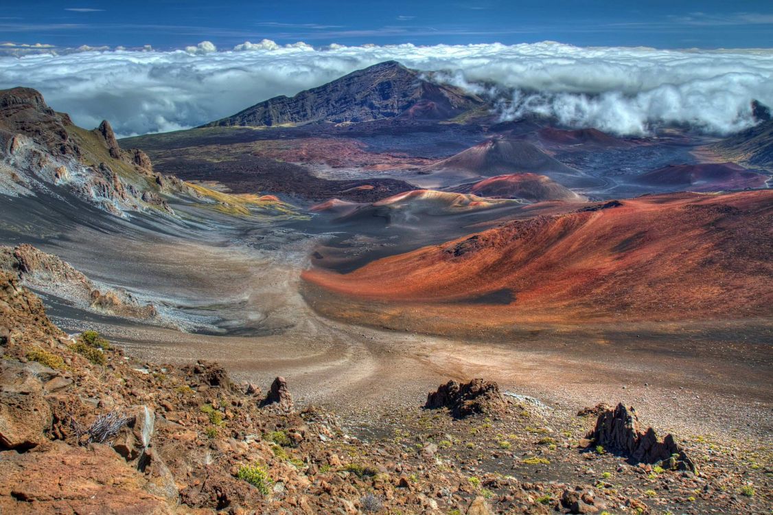Обои Haleakal, Kipahulu, Haleakal Кратер, национальный парк, парк в разрешении 3000x1997