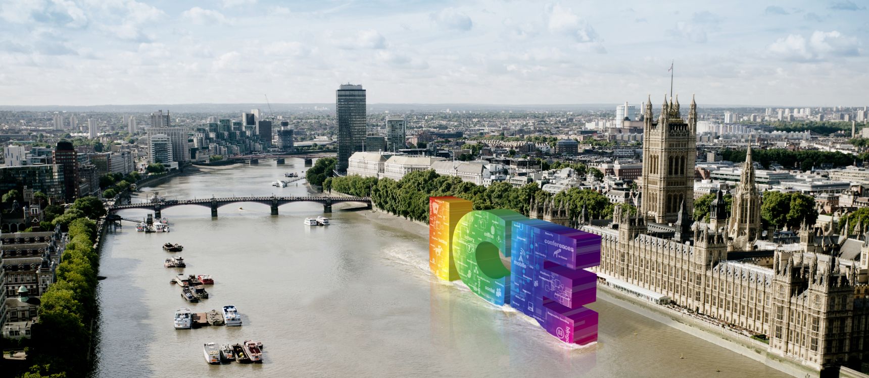 Обои лондонский глаз, вестминстерский дворец, река темза, город, городской пейзаж в разрешении 3452x1505