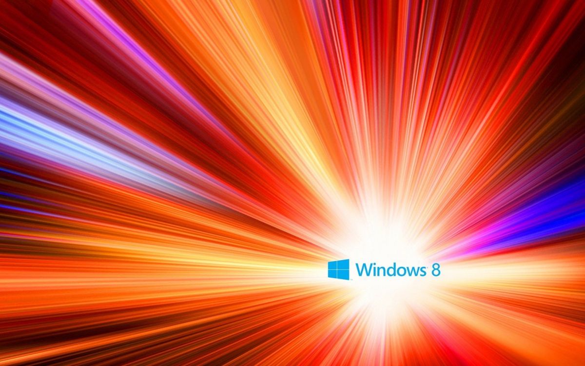 Обои Windows 8, Апельсин, свет, оранжевый, windows в разрешении 1920x1200