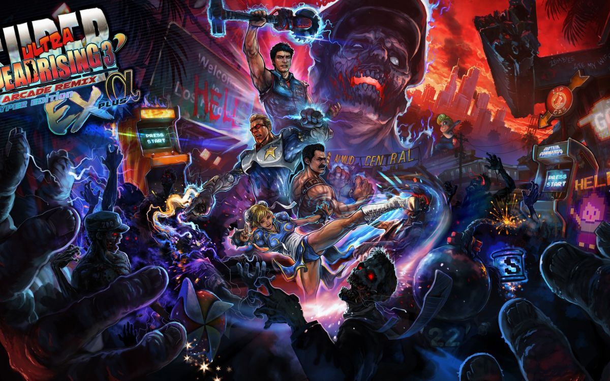 Обои Деад Райзинг 3, Фрэнк Уэст, капком, аркадная игра, xbox one в разрешении 2560x1600