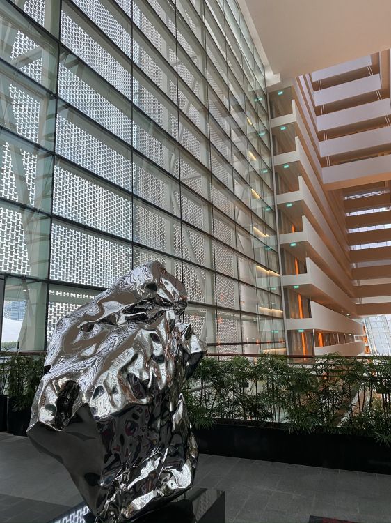 Обои архитектура, скульптура, коммерческое здание, башня, дизайн в разрешении 1536x2048