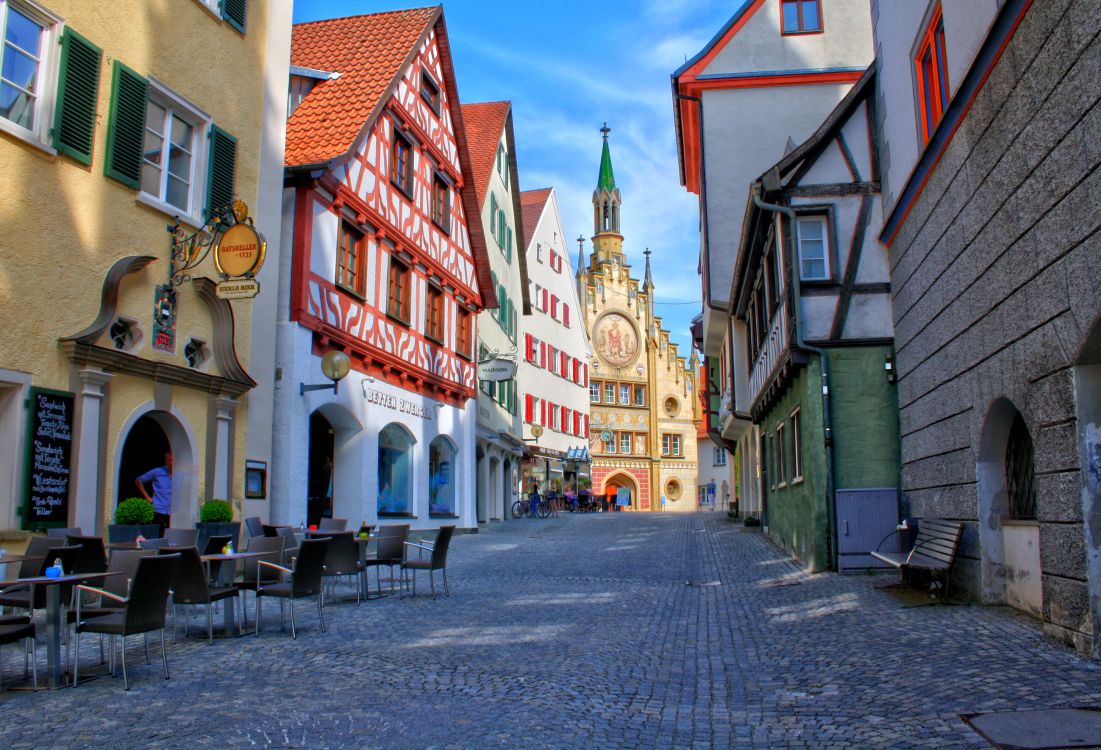 Обои БАД-Вальдзее, город, городок, улица, соседство в разрешении 2600x1770