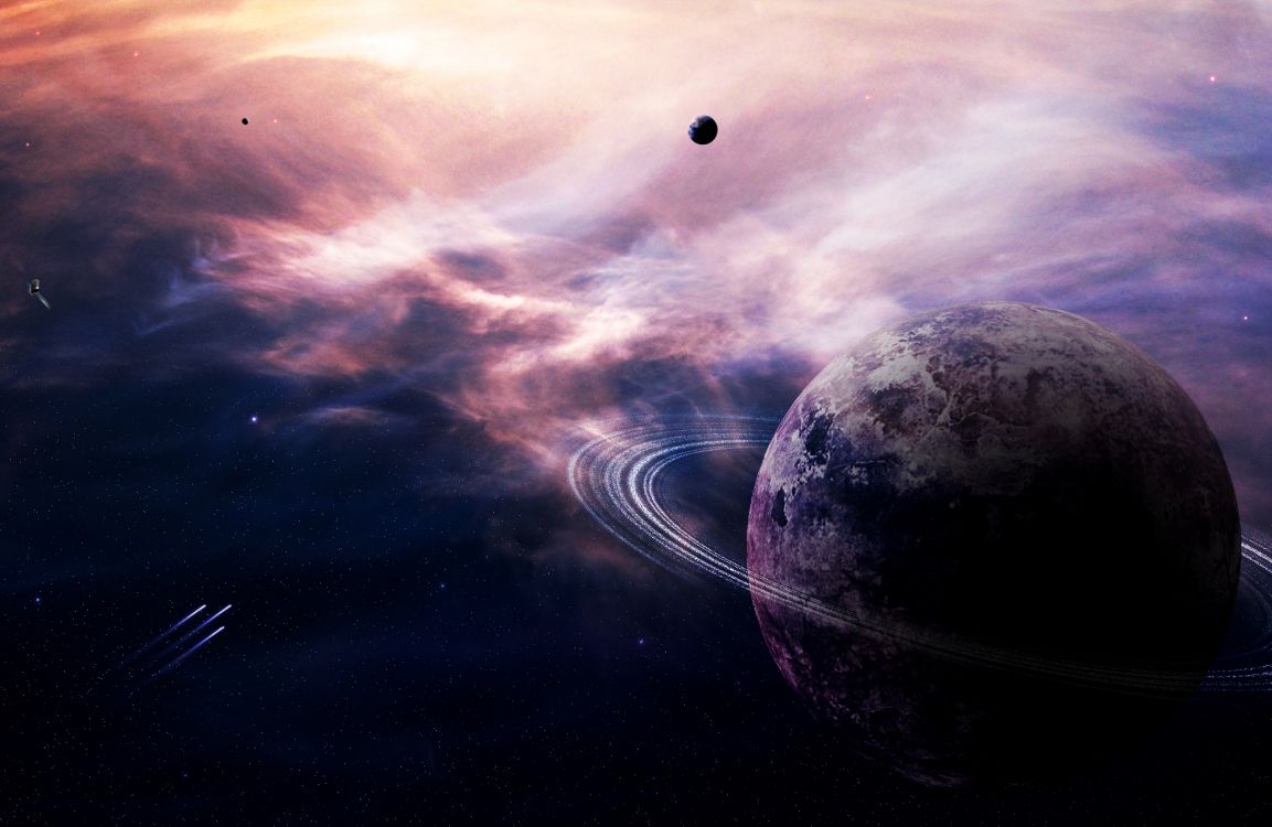 Обои земля, планета, туманность, космос, Галактика в разрешении 2000x1300