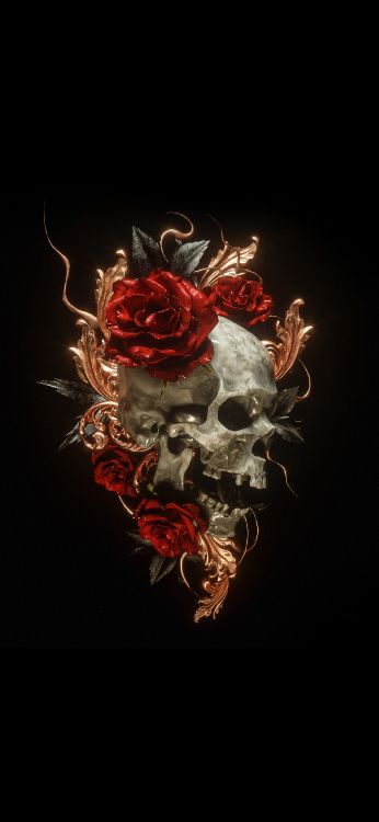 Обои арт, абстрактное искусство, цифровое искусство, холст, постер в разрешении 1080x2340