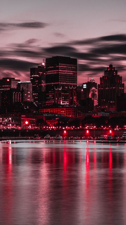 Обои бутлегер, Монреаль, вода, облако, здание в разрешении 2160x3840