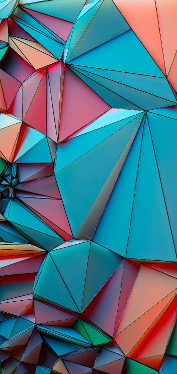 Обои треугольник, синий, белые, свет, лазурный в разрешении 1422x3000