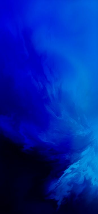 Обои облако, синий, пурпур, вода, Фиолетовый в разрешении 1284x2778