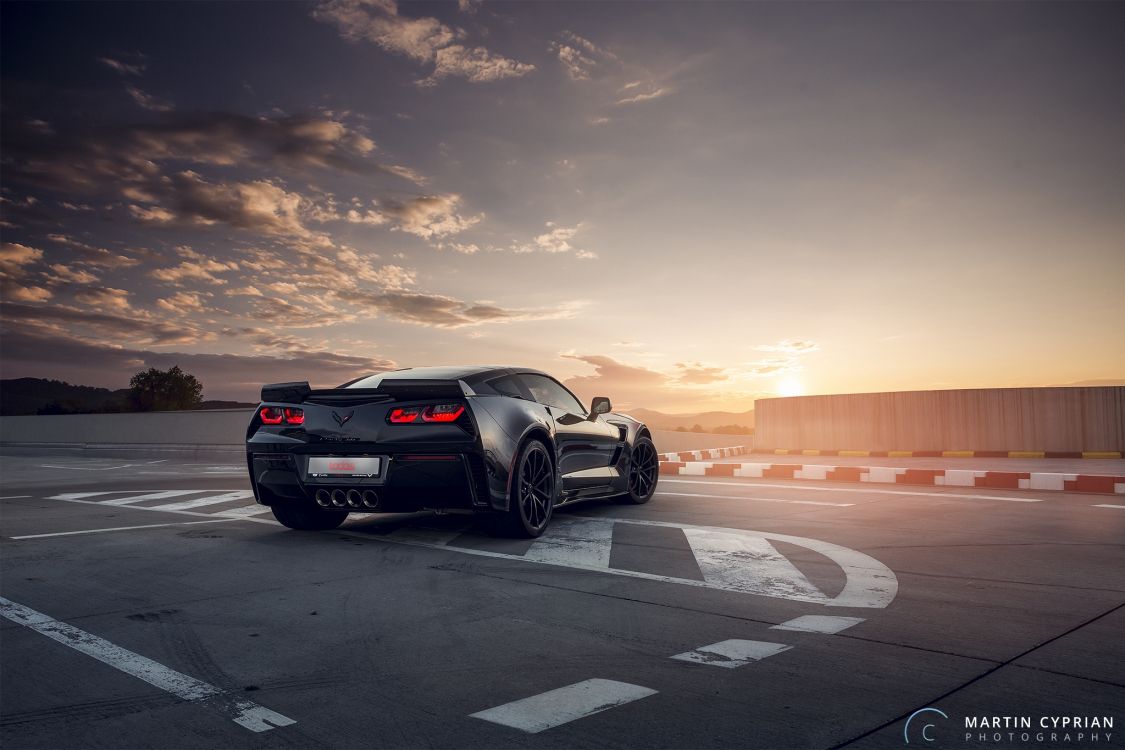 Обои авто, спорткар, Шевроле, суперкар, дорога в разрешении 2048x1365