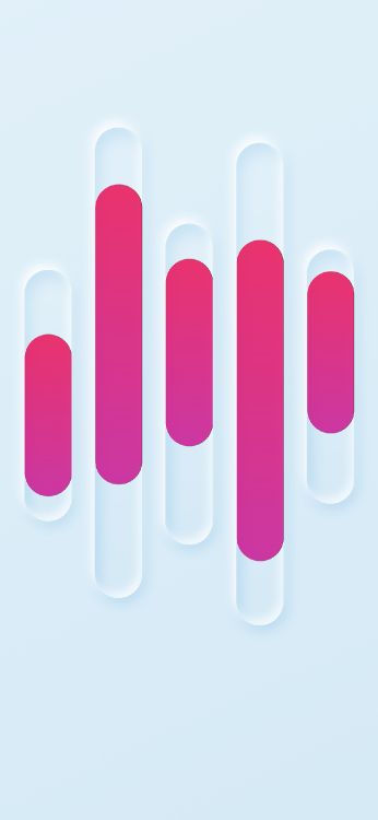 Обои яблоко, пользовательский интерфейс, ios, iOS 7, пурпур в разрешении 1242x2688