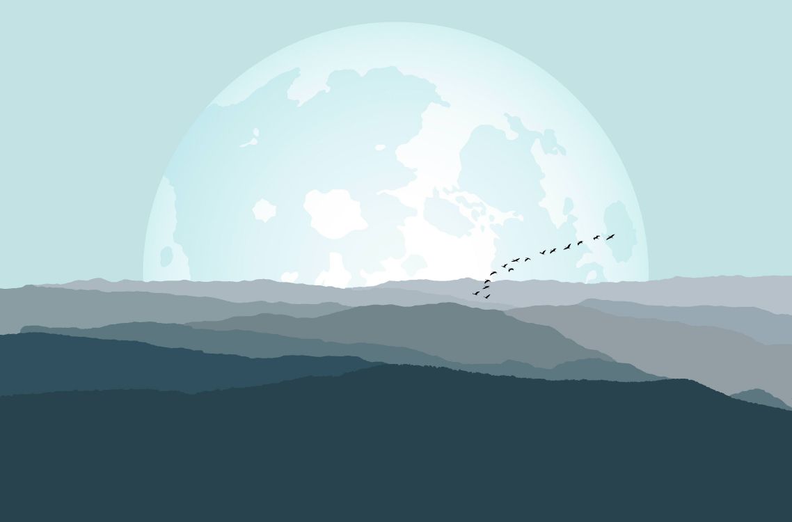 Обои большие дымные горы, гора, атмосфера, горный хребет, холм в разрешении 4000x2634