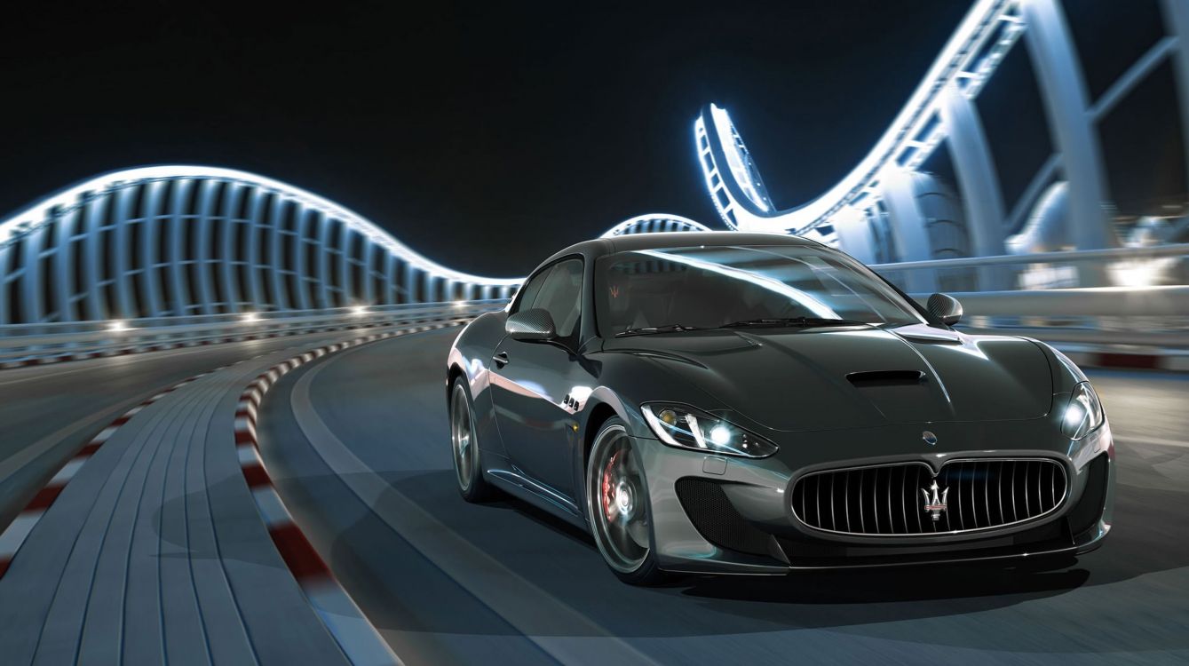 Обои Мазерати, авто, спорткар, Прекрасная Мазерати мс 2014, maserati granturismo в разрешении 2558x1432