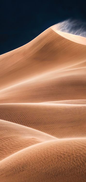 Обои эрг, поющий песок, математика, геометрия, коричневый цвет в разрешении 1421x3000