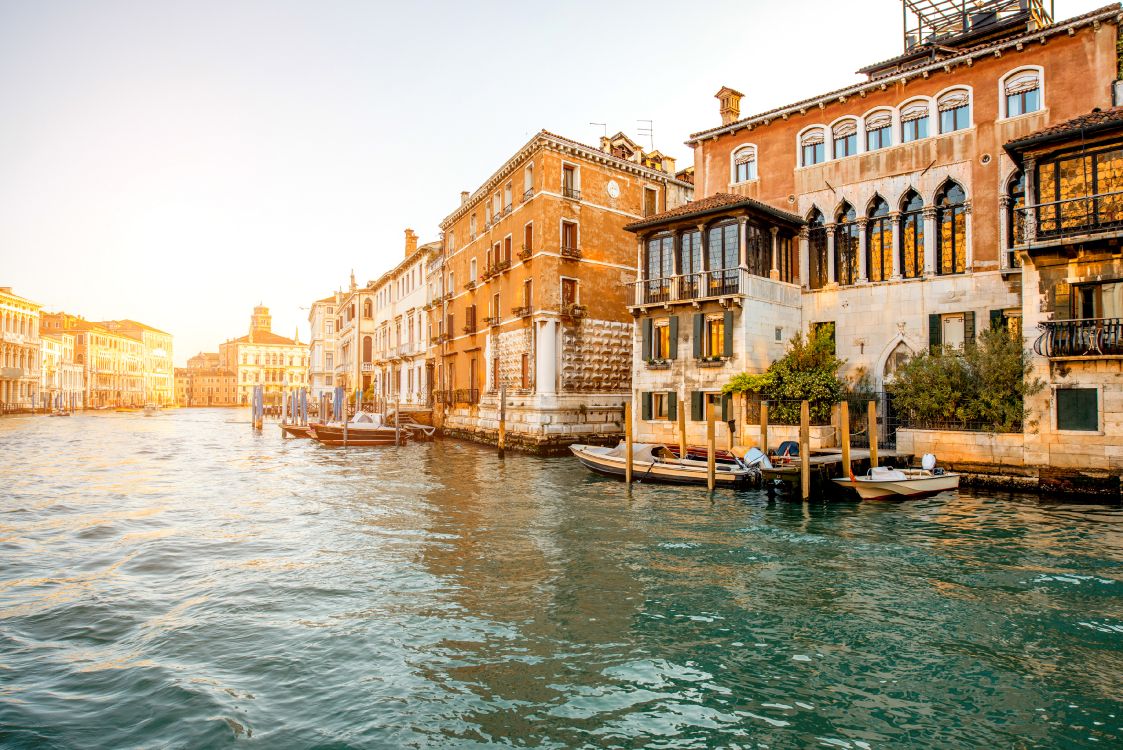 Обои hintergrundbilder Венеция, Гранд-канал, водный путь, вода, канал в разрешении 3680x2456