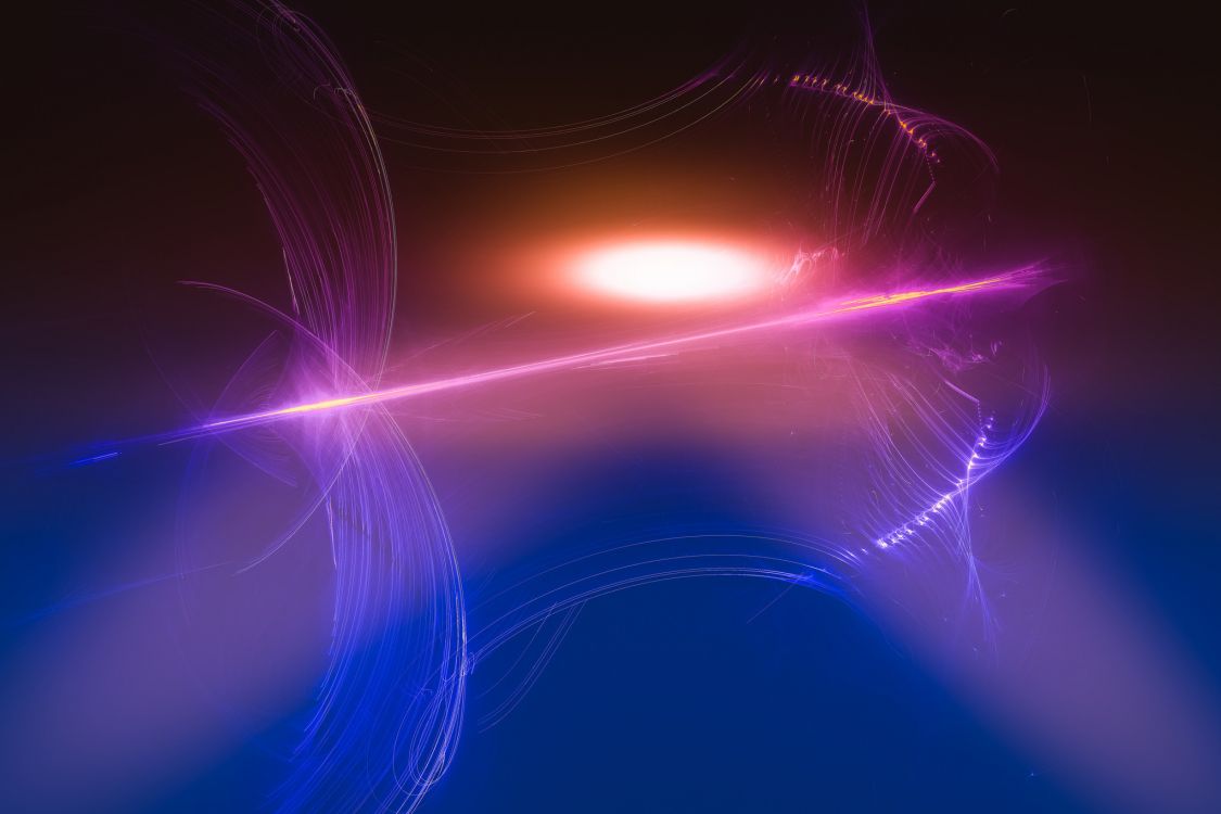 Обои свет, абстракция, абстрактное искусство, арт, пурпур в разрешении 2048x1365