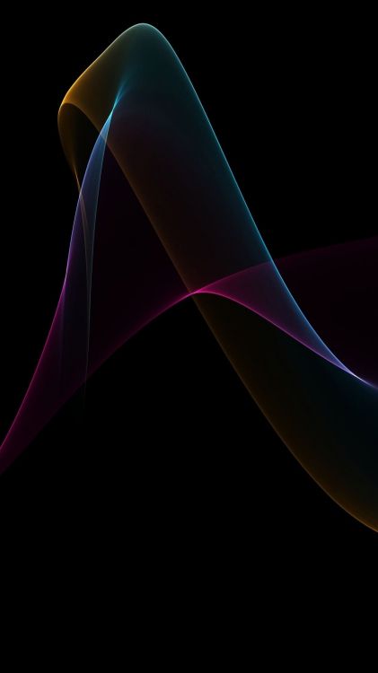 Обои свет, черный, пурпур, синий, дым в разрешении 1080x1920