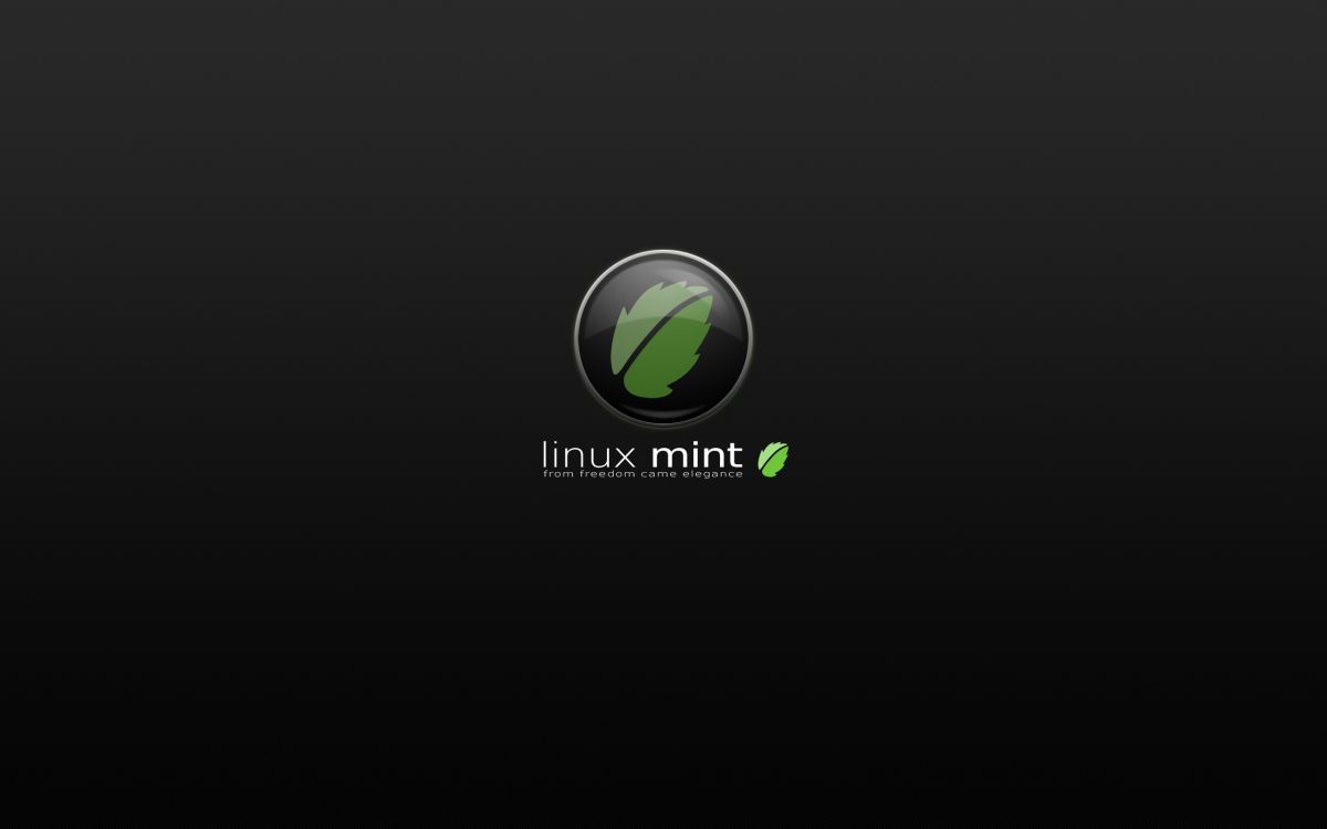 Обои linux, лого, графика, растение, марка в разрешении 2560x1600