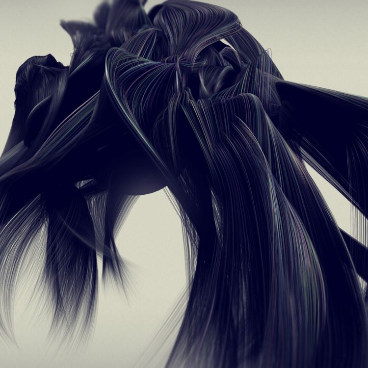 Обои цифровое искусство, арт, яблоко, абстрактное искусство, волосы в разрешении 2732x2732