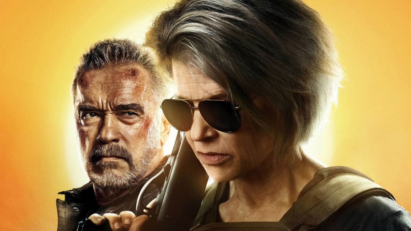 Обои терминатор темная судьба плакат, Тим Миллер, Терминатор Мрачная Судьба, Терминатор, Сара Коннор в разрешении 3840x2160