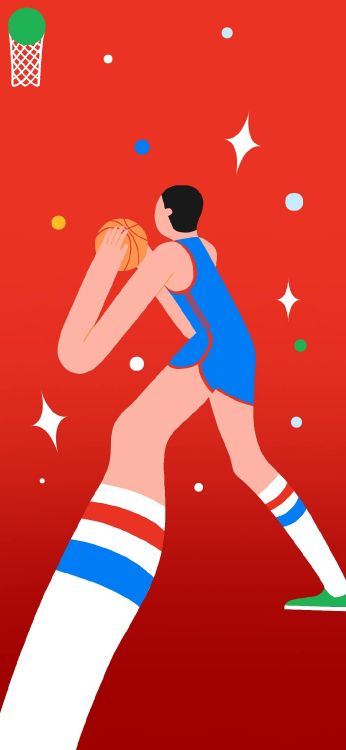 Обои Google, Google Pixel 4a, пиксель 4a, смартфон, красный цвет в разрешении 1080x2340