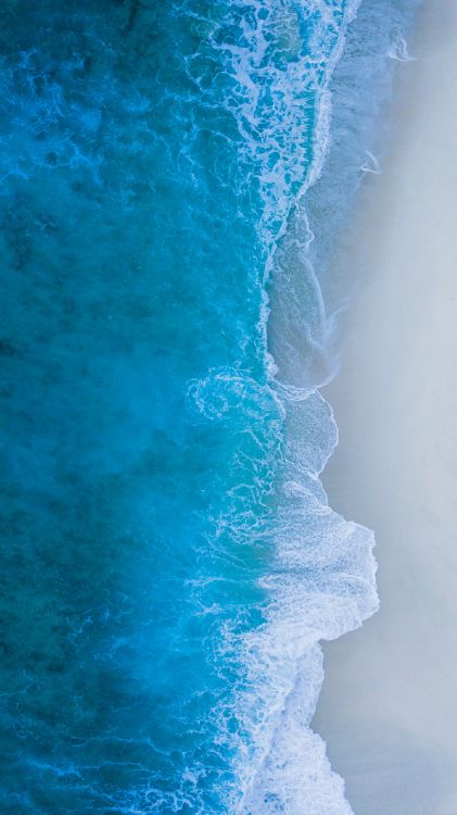 Обои вода, синий, облако, жидкость, жидкий в разрешении 1440x2560