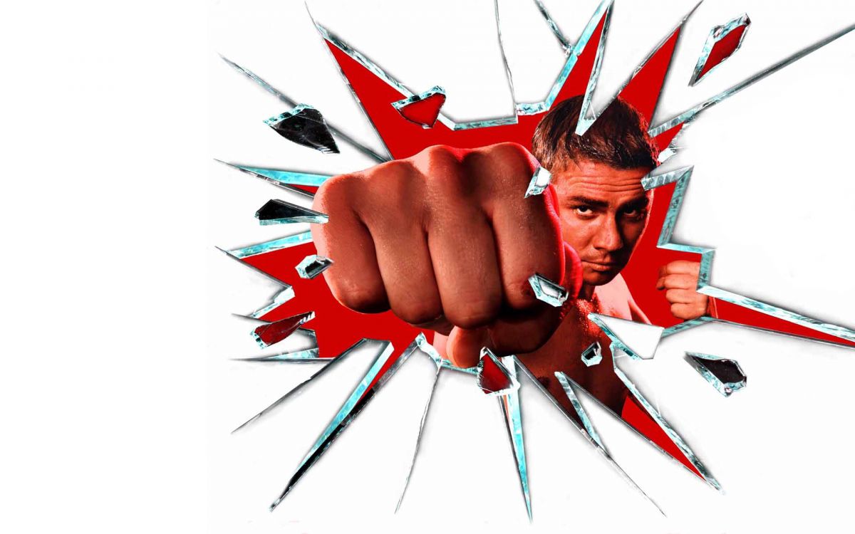 Обои красный цвет, иллюстрация, графический дизайн, графика, жест в разрешении 1920x1200