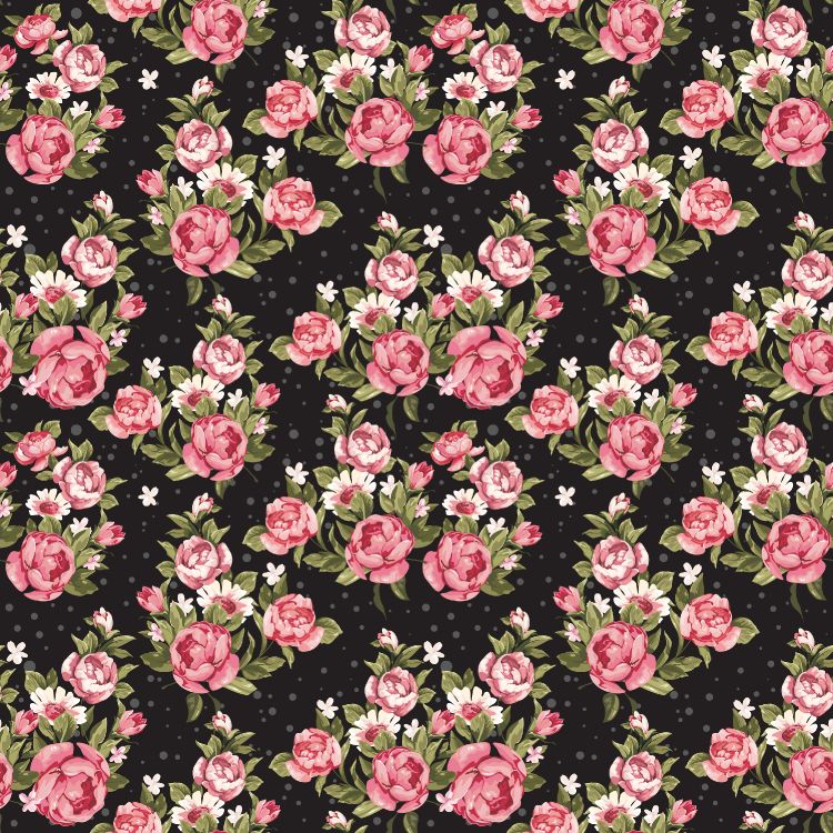 Обои розовый, цветок, узор, растение, дизайн в разрешении 3000x3000