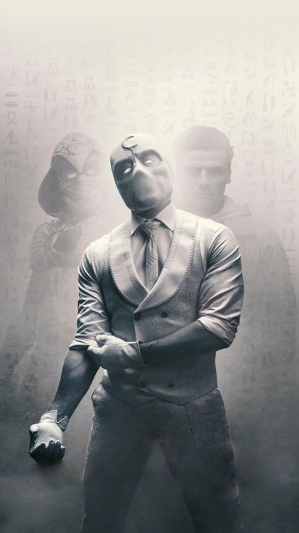 Обои постер лунного рыцаря, Рыцарь Луны, Студия Marvel, постер, marvel в разрешении 1080x1920