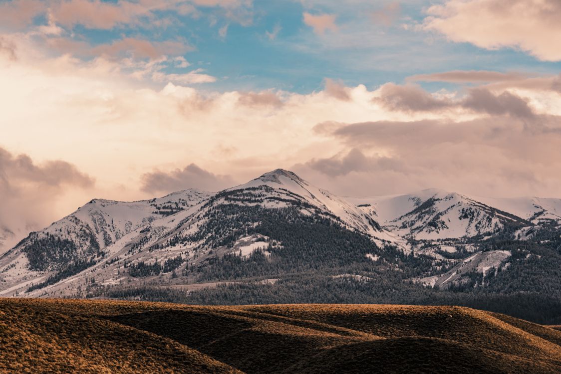 Обои горный рельеф, гора, нагорье, горный хребет, облако в разрешении 5950x3967