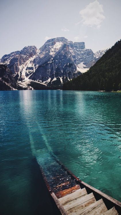 Обои путешествие, водоем, природный ландшафт, гора, природа в разрешении 1280x2276