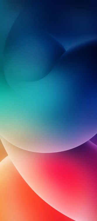 Обои красочность, лазурный, полутона и оттенки, электрик, пурпурный цвет в разрешении 1242x2800